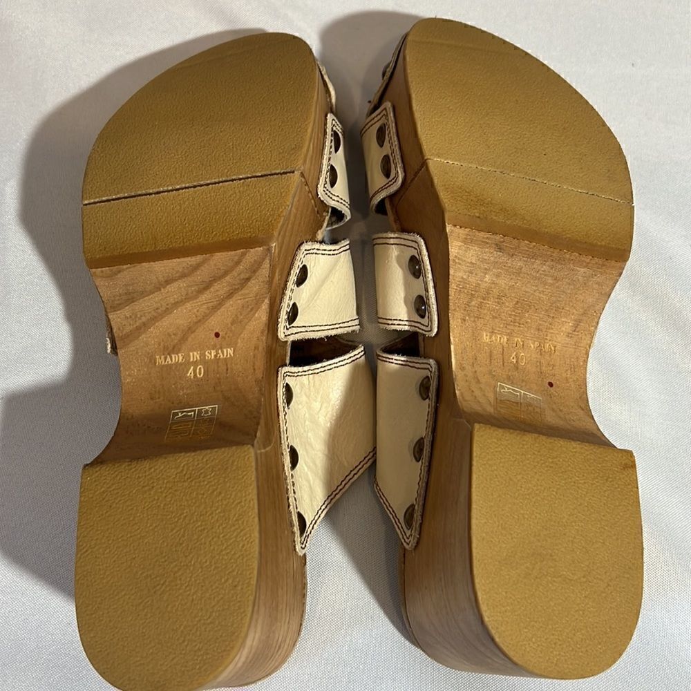 FREE PEOPLE LINRA CLOGS NEW SIZE 40 - Picture 5 of 6
